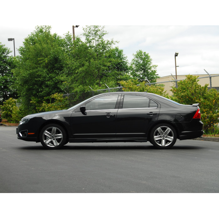 Ford Fusion sedan with tinted windows